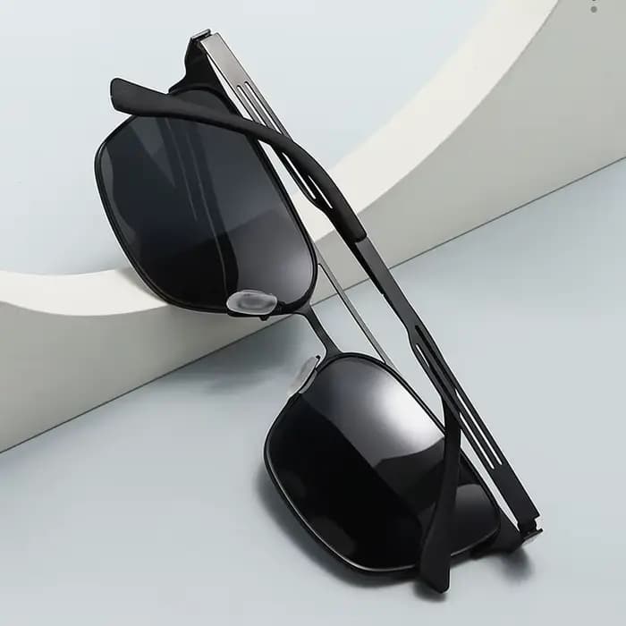 Nouvelles lunettes de soleil polarisées photochromiques homme haute qualité UV400