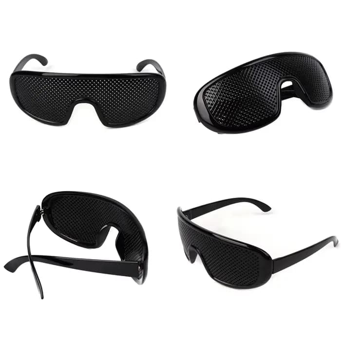 Lunettes sténopé pour exercices