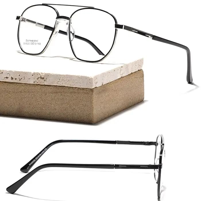 Lunettes à double faisceau pour femmes et hommes