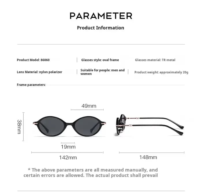 Lzabella 2026 – Lunettes de soleil rétro tendance en TR90