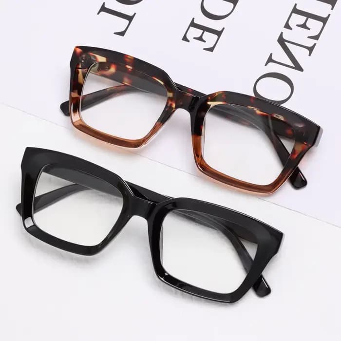 Nouvelles lunettes de lecture haute définition hommes femmes mode grand cadre presbytie