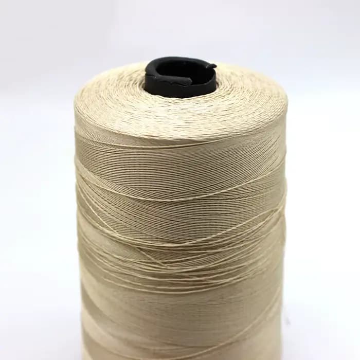 Rouleau de fils à coudre en fibre de verre de classe E, 900 mètres/rouleau, ligne de fibre de verre ignifuge et résistante à la chaleur à 600 degrés, 200 g/pièce
