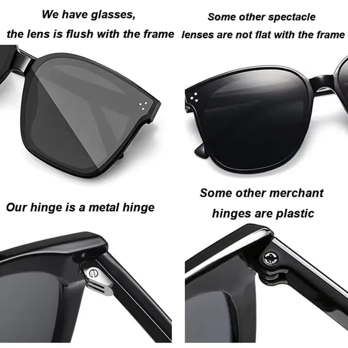SZTZX nouvelle tendance lunettes de soleil pour femmes et hommes conception Simple