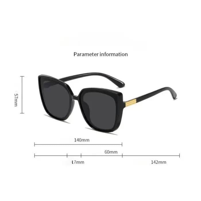 Lunettes de soleil rétro unisexes Anti-UV