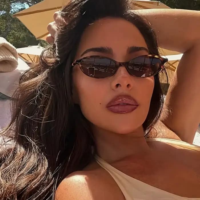 Lunettes ovales unisexes élégantes