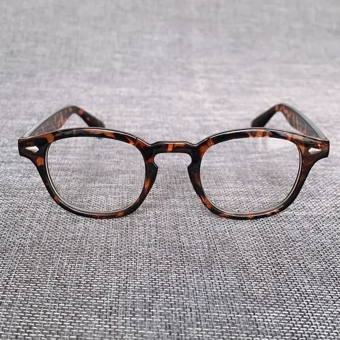 Mode Vintage Johnny Depp Style lunettes De soleil rondes clair teinté lentille marque Design fête spectacle