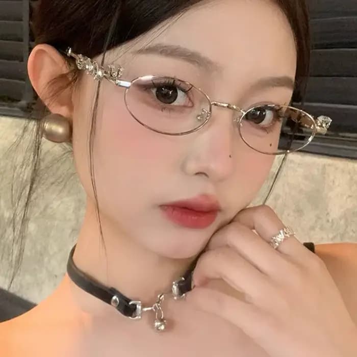 Lunettes carrées à petite monture pour femmes et hommes