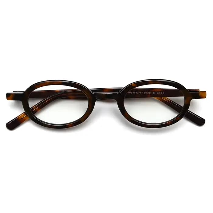 Peekaboo – petites lunettes ovales pour hommes