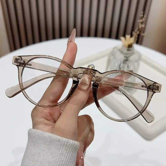 Lunettes à monture ronde TR90 de nouveau style classique rétro – Accessoire streetwear indispensable pour hommes et femmes à la mode