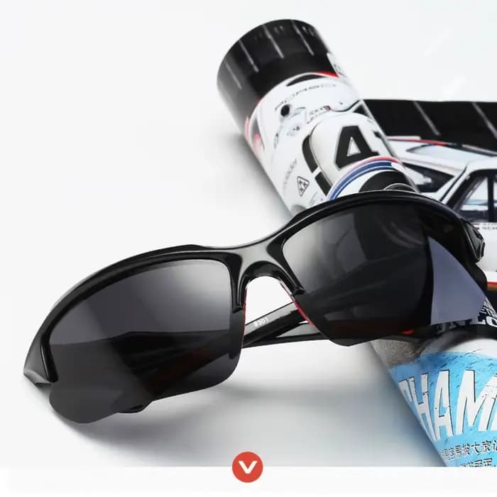 Lunettes de soleil de vélo polarisées photochromiques
