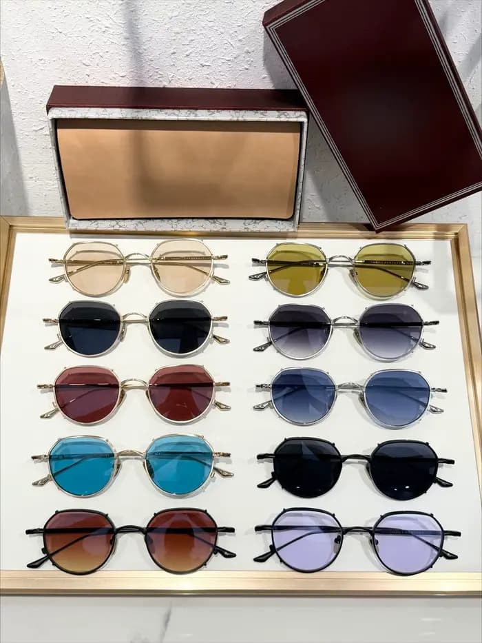 Lunettes de soleil en métal faites à la main HARTANA