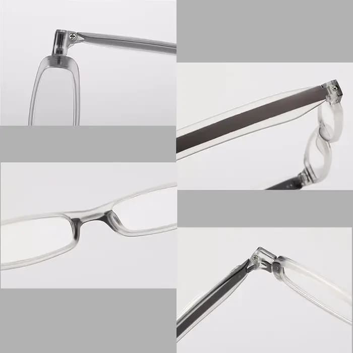 Lunettes de lecture pliables et rotatives miniatures pour grands-parents
