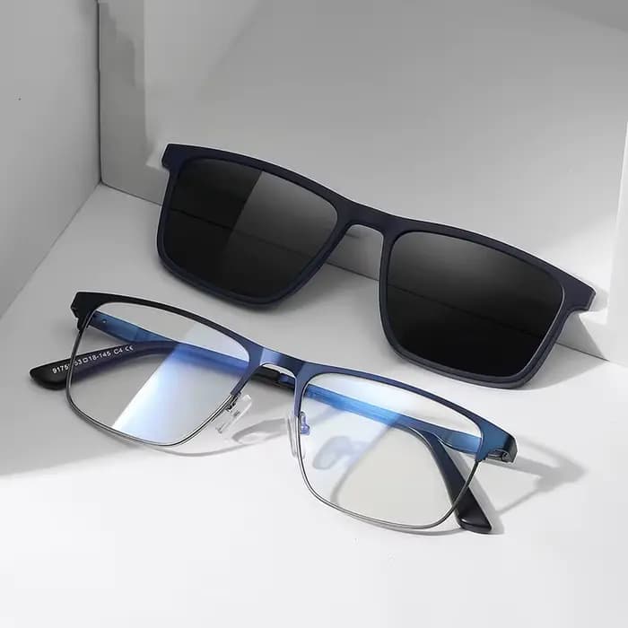 Lunettes de lecture magnétiques à clipser pour hommes