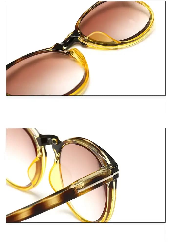 LONSY – lunettes de soleil rondes de lecture pour femmes et hommes