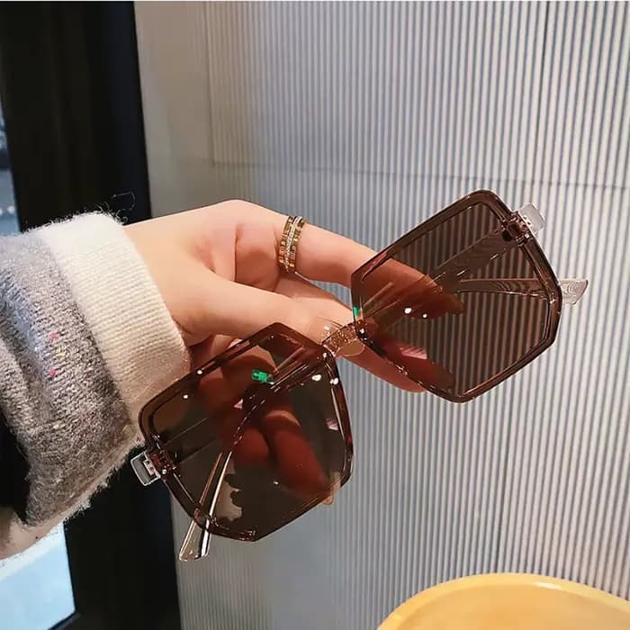 Lunettes de soleil carrées Vintage pour femmes et hommes