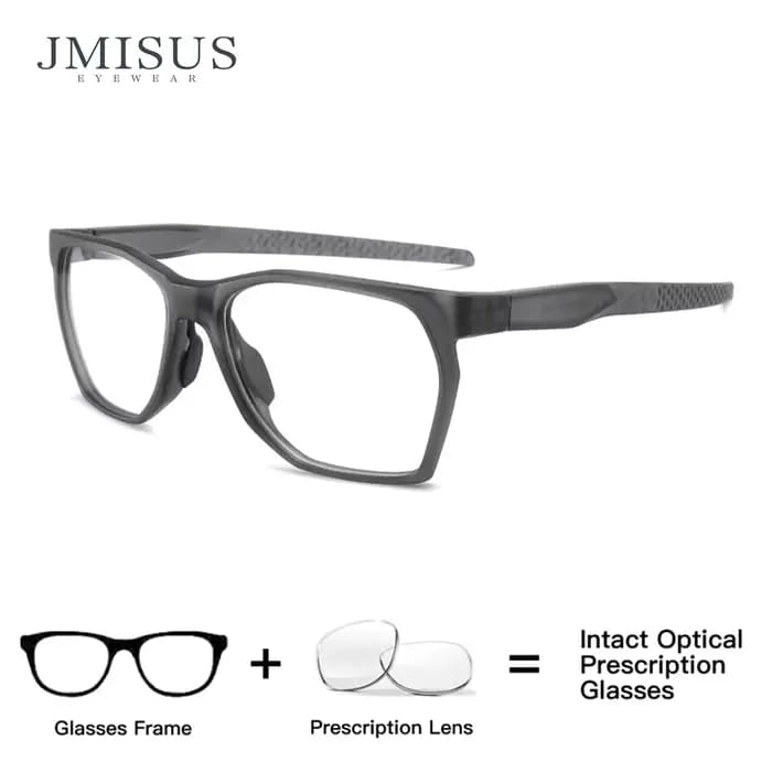 JMISUS mode filtre de lumière bleue lunettes de Prescription TR cadre carré utilisation sur ordinateur myopie hypermétropie couleurs