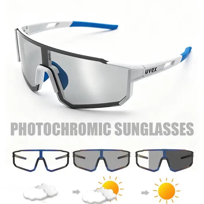 Lunettes de vélo photochromiques