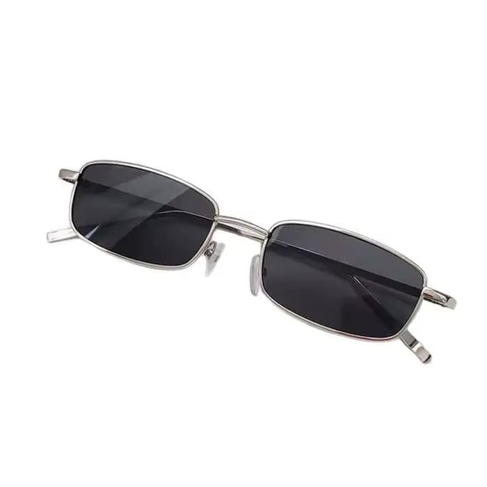 Lunettes de soleil rectangulaires tendance pour hommes et femmes