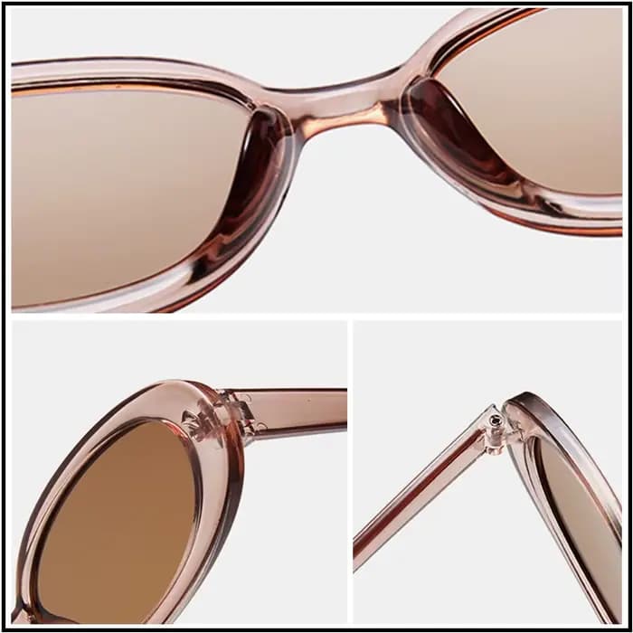 Lunettes de soleil ovales classiques pour femmes