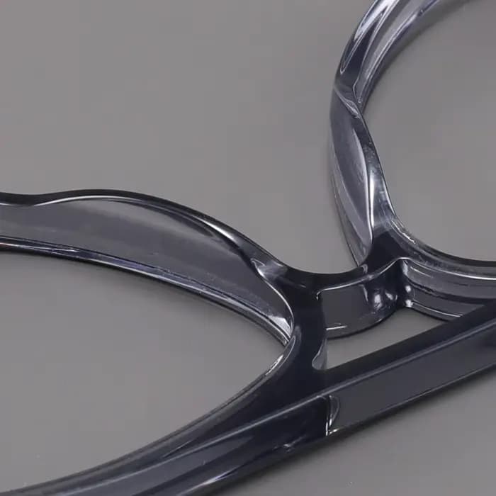 Lunettes de pilote en acétate à grande monture pour hommes
