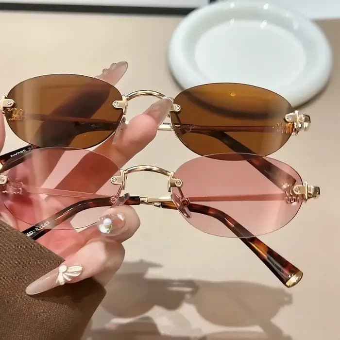 Lunettes de soleil Ellipse sans cadre