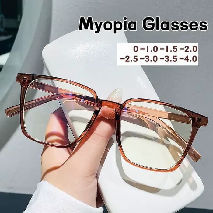Lunettes de myopie anti-lumière bleue à la mode