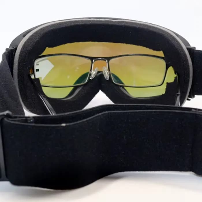 ELAX marque Double couches Anti-buée lunettes de Ski motoneige masque de Ski