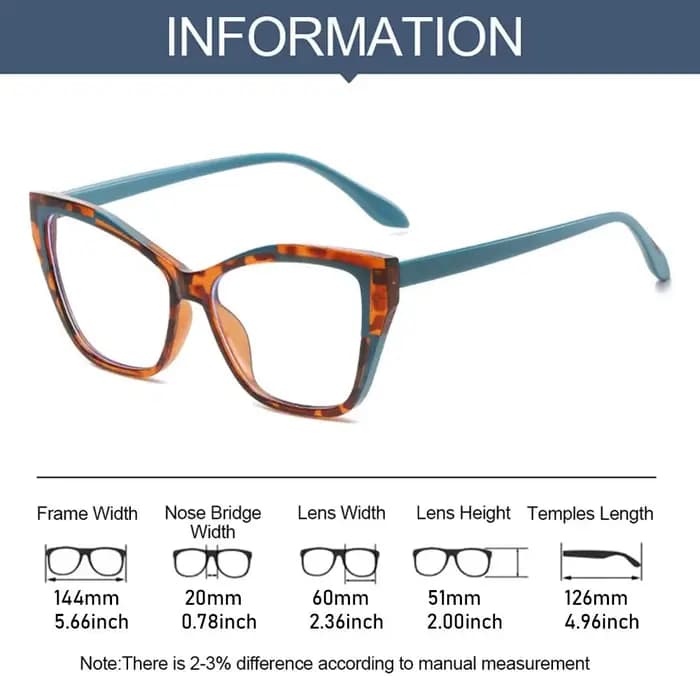 Lunettes photochromiques anti-lumière bleue pour femmes