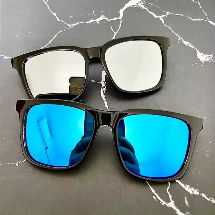 Lunettes de soleil rétro coréennes pour hommes