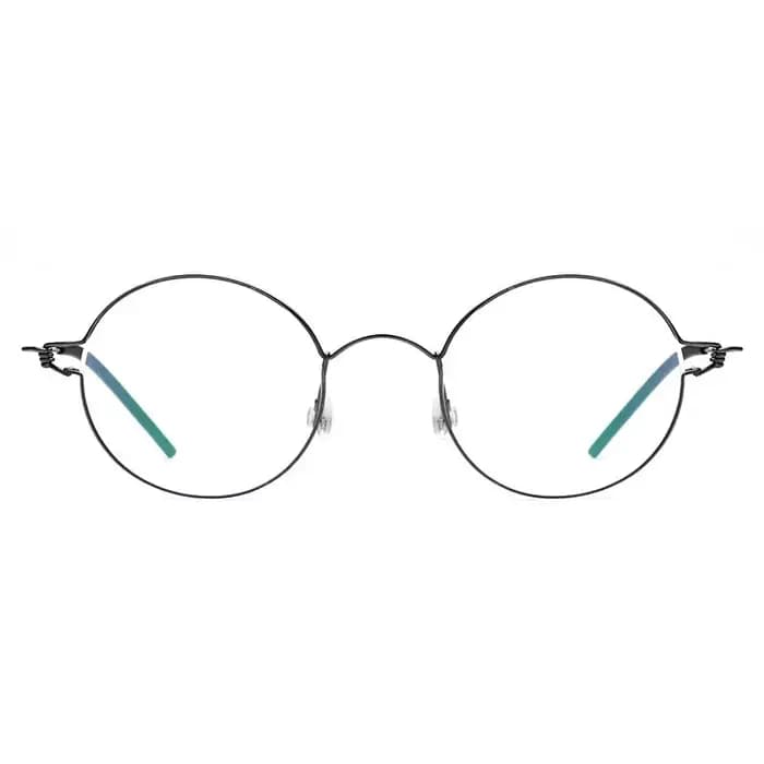 Lunettes de Myopie Ultralégères à Monture Ronde pour Homme et Femme