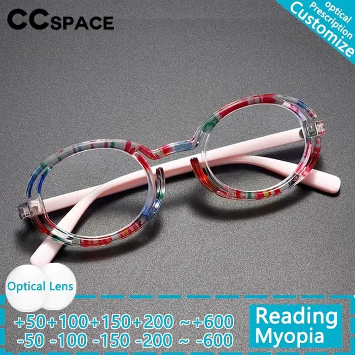 Lunettes de lecture à monture ovale pour femmes
