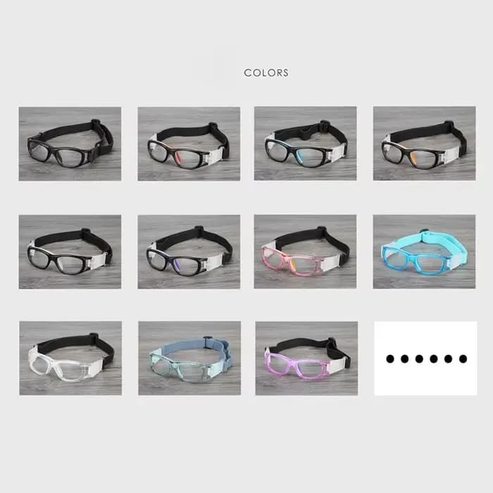 Lunettes de basket-ball professionnelles pour enfants de 6 à 15 ans