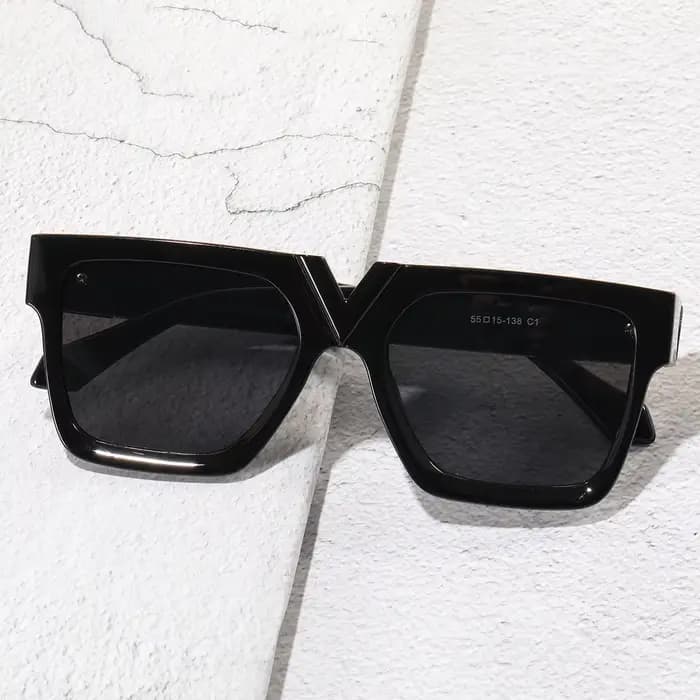 Lunettes de soleil de mode femme marque concepteur luxe lentille