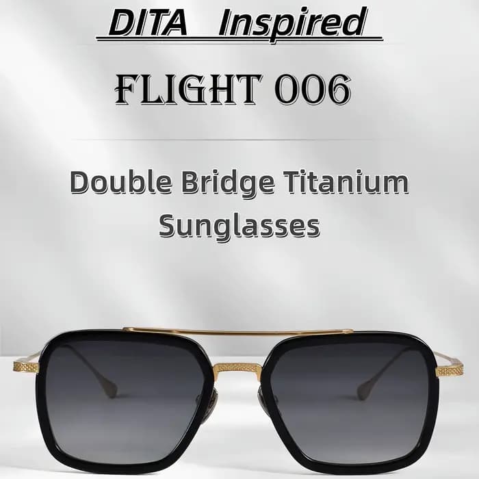 Lunettes de soleil surdimensionnées style DITA