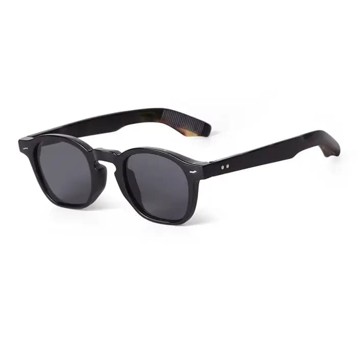 Chimretro-Lunettes de soleil carrées vintage pour hommes et femmes