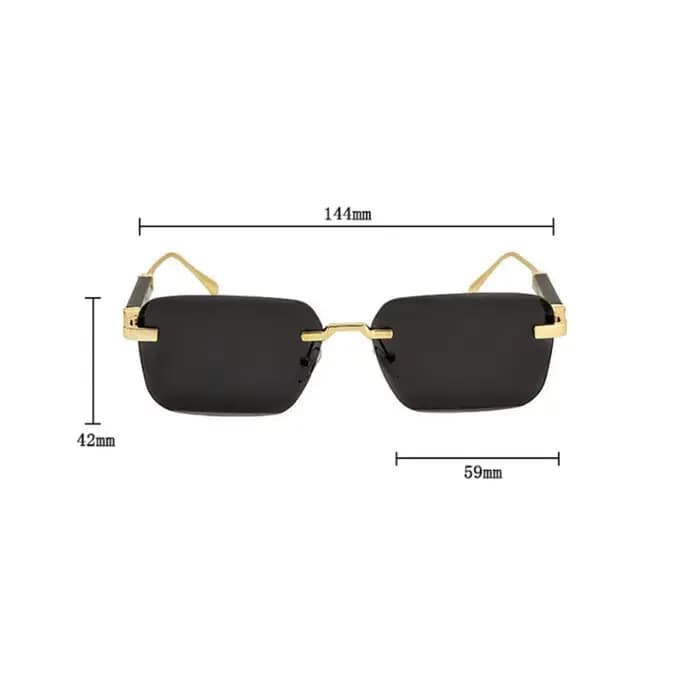 Nouveau 2024 lunettes De soleil carrées femmes à la mode Vintage concepteur