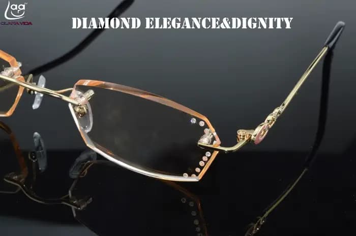 = CLARA VIDA = Lunettes de lecture ultra légères sans monture pour femmes