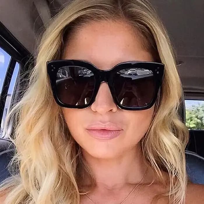 Lunettes de soleil carrées pour femmes