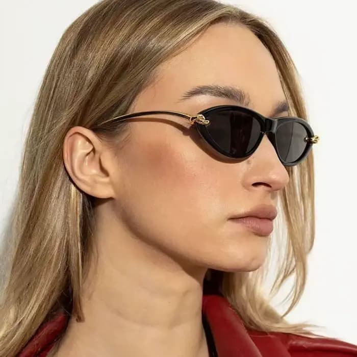 Mode Ovale Lunettes De Soleil Femmes 2026 Luxe Vintage Nouveau Oeil De Chat