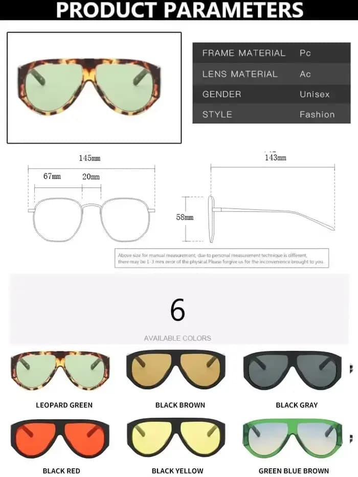 Vintage mode surdimensionné lunettes de soleil femmes marque concepteur grand cadre