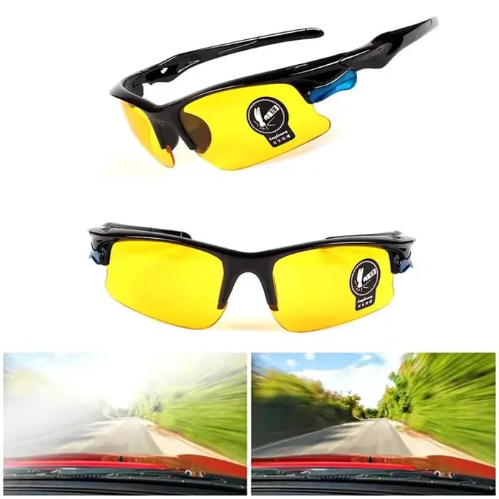 Vision nocturne hommes femmes sport mode conduite lunettes de pêche UV 400 lentille de Protection pour le surf Sports
