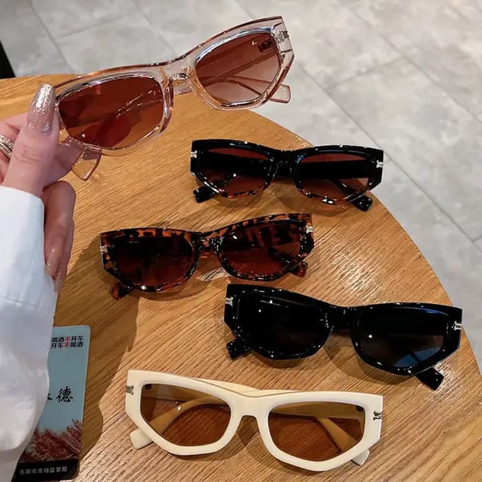 Lunettes de soleil œil de chat Vintage pour femmes