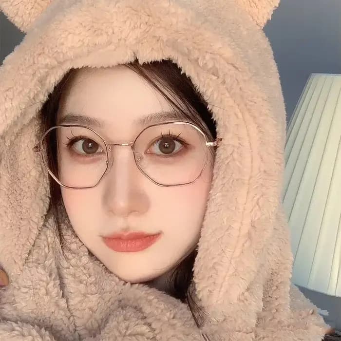 Lunettes Polygone Anti-Lumière Bleue