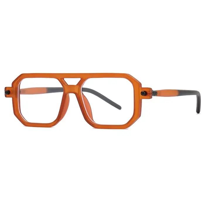 Lunettes à monture épaisse surdimensionnée pour hommes