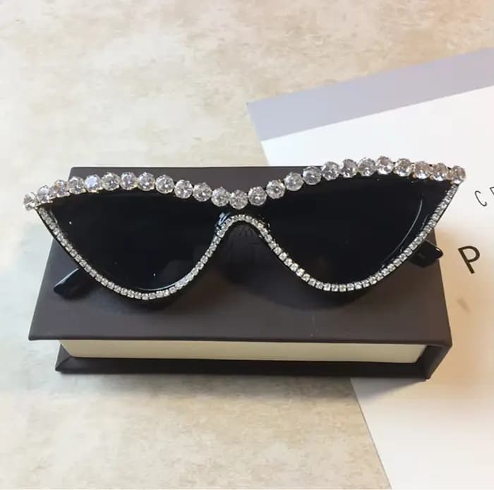Lunettes de soleil yeux de chat vintage pour femmes