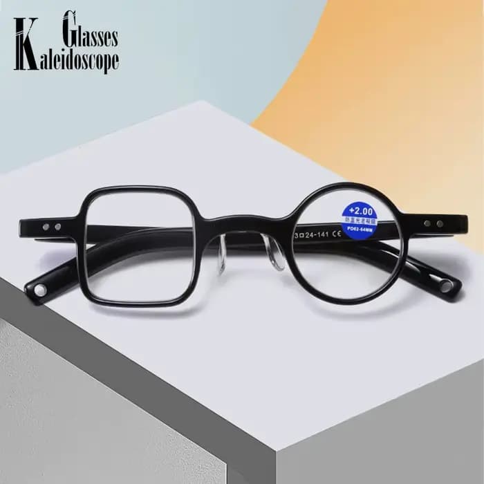 Lunettes de lecture à monture Fiona Fang irrégulière pour hommes et femmes