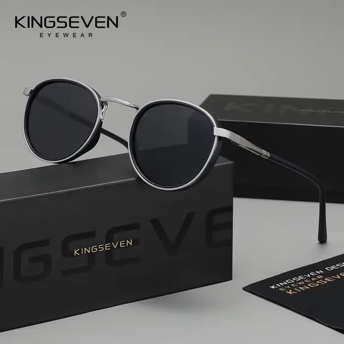 Lunettes de soleil rondes décontractées pour hommes et femmes