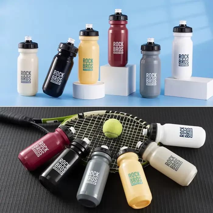ROCKBROS bouteille d'eau de vélo 600ML PP tasse de sport bouilloire de cyclisme Camping en plein air randonnée presser tasse de vélo