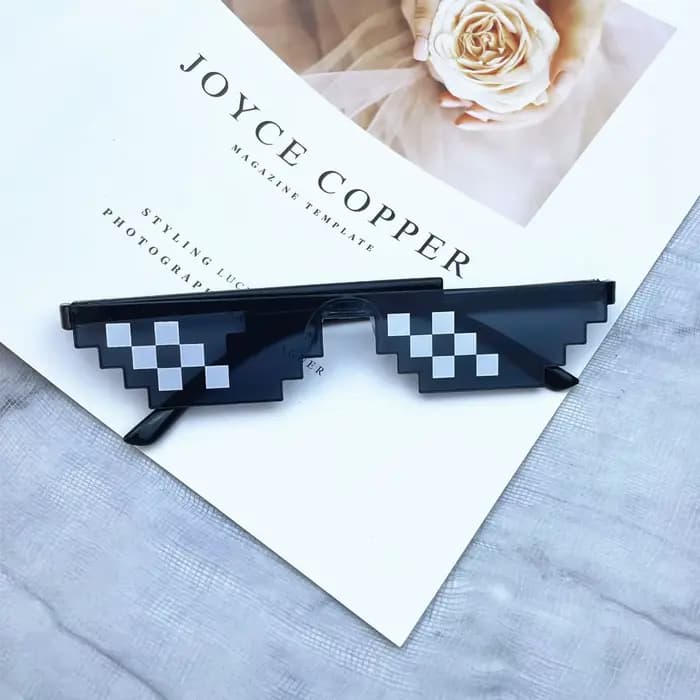 Lunettes de soleil en mosaïque pour hommes et femmes