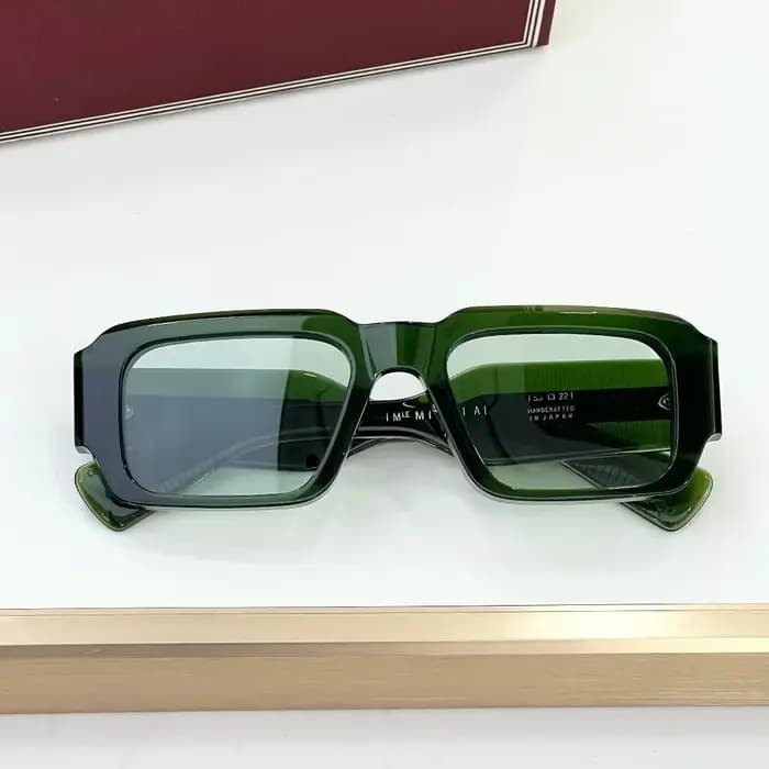 MIGLIA lunettes de soleil carrées surdimensionnées unisexe en acétate épais fabriqué à la main au japon UV400